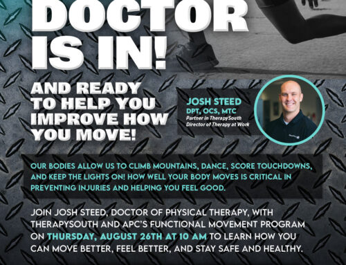 Join Us August 26 | Functional Movement Webinar with Josh Steed of TherapySouth